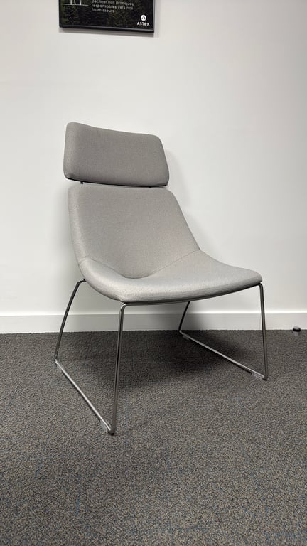 Fauteuil Harmony Chauffeuse Vita Gris clair - 3-4
