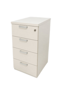 Caisson 4 tiroirs blanc