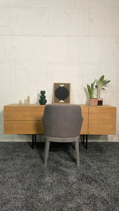 Fauteuil Molteni & C Chelsea Gris - arriere
