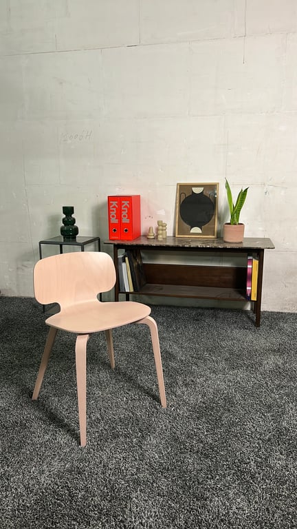 Chaise de cafétéria La chaise Française H10 Bois - ambiance