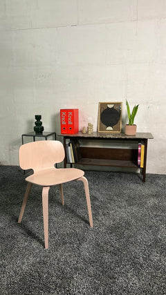 Chaise de cafétéria La chaise Française H10 Bois - ambiance