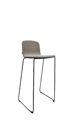 Chaise haute Inclass Gris clair - 3-4