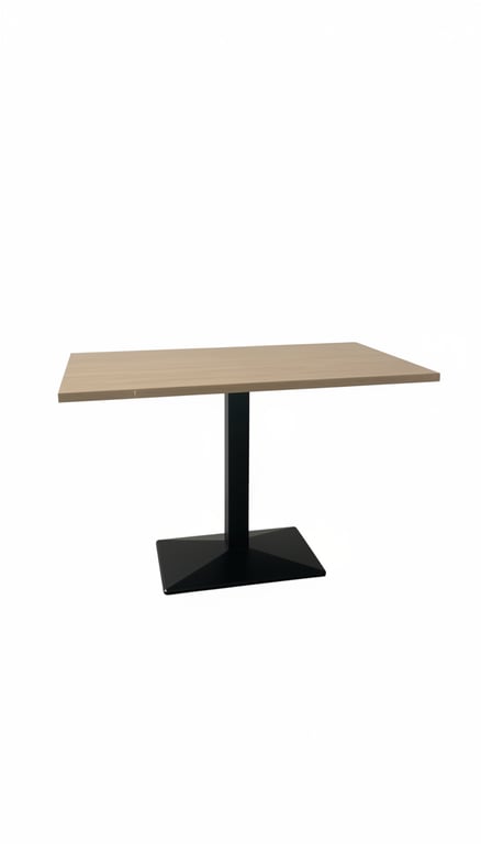 Table de cafétéria rectangulaire - 3-4