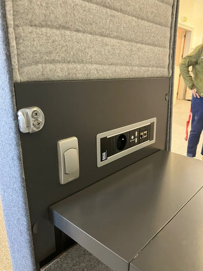 Cabine acoustique Solo grise