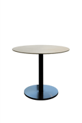 Table inox 3 pers rond - Pedrali