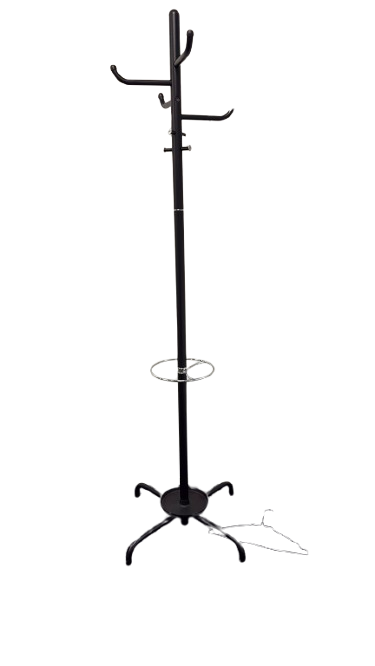 Porte-manteaux plastique noir