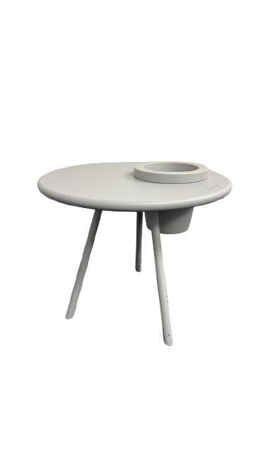 Table basse ronde 60x60 Fatboy - Light Grey