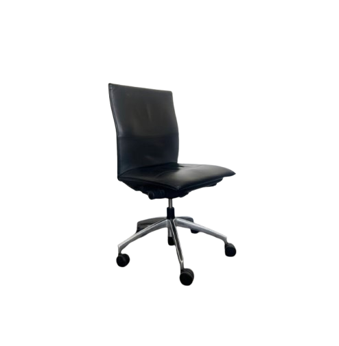 Sato - Chaise de réunion avec roulettes et piètement étoile