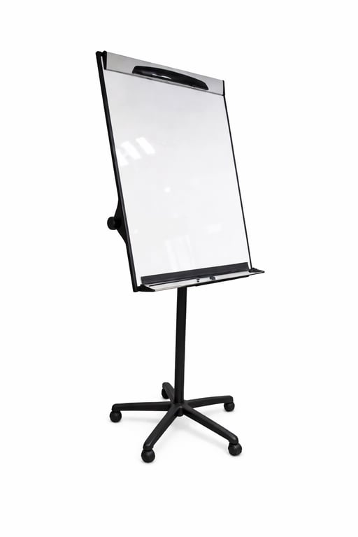 Tableau blanc pour feutres Velleda en plastique