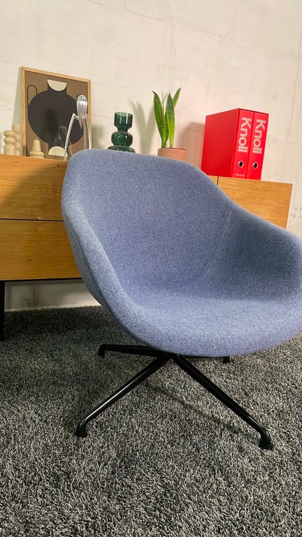 Fauteuil Hay AAL 81 Bleu