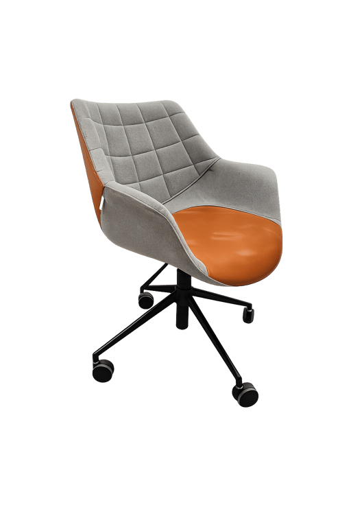 Chaise de Réunion avec Accoudoirs et Roulettes par Zuiver
