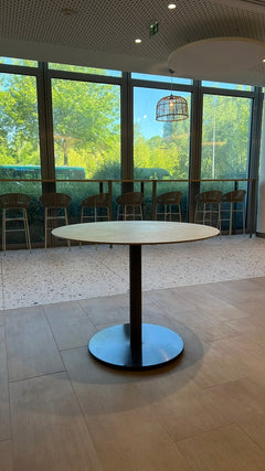 Table inox 3 pers rond - Pedrali - 3-4