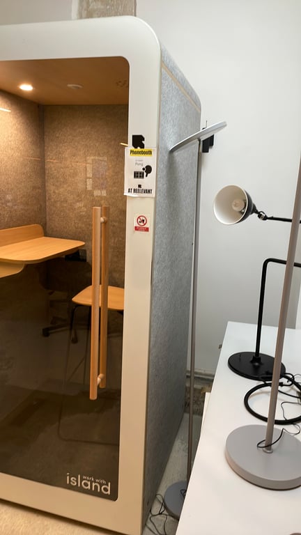 Cabine acoustique Solo Work With Island