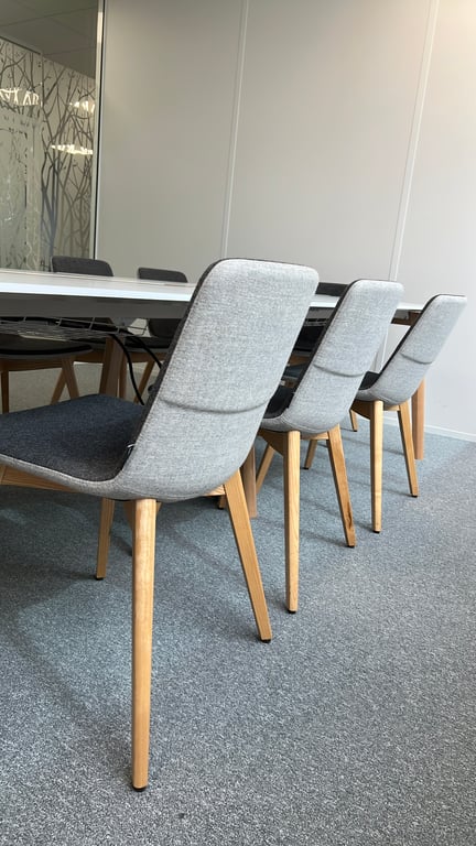 Chaise de réunion Narbutas TWIT&SIT Gris