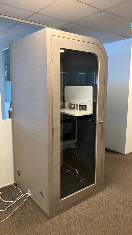Cabine acoustique 1 place SBS - Solo - face