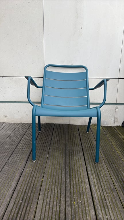 Chaise d'extérieur en métal