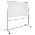 Tableau blanc sur pied avec roulettes