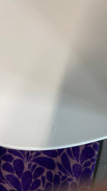 Chaise de réunion en bois et plastique