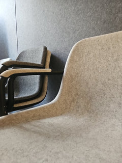 Chaise de réunion Thirsty de Zuiver