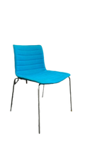 Chaise de réunion Arper Catifa 46 Bleu