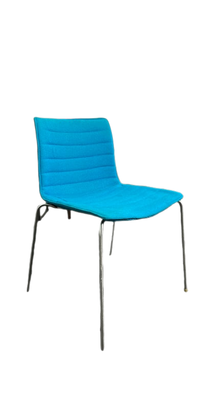 Chaise de réunion Arper Catifa 46 Bleu - 3-4
