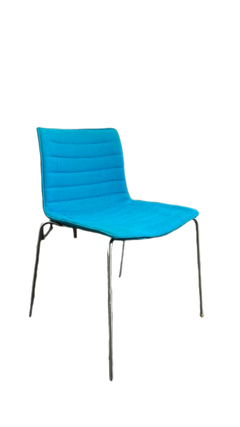 Chaise de réunion Arper Catifa 46 Bleu - 3-4