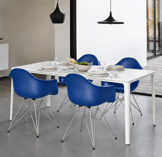 Chaise Vitra Eames Fiberglass Armchair Dar Bleu