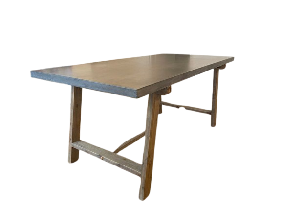 Table de réunion rectangulaire en bois