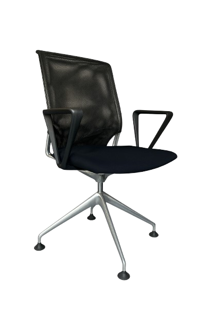Fauteuil de bureau avec rotation assise et dossier en résille