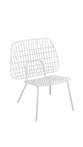 Fauteuil Audo Copenhagen WM String Blanc