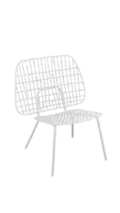 Fauteuil Audo Copenhagen WM String Blanc