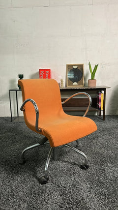 Chaise à roulettes Lensvelt Flag Chair Orange - 3-4