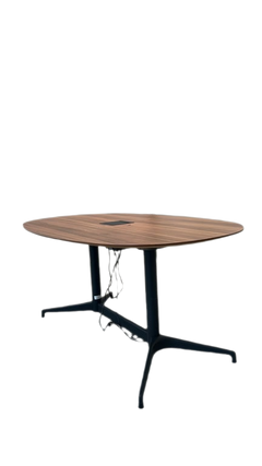 Table de réunion ovale Herman Miller - face
