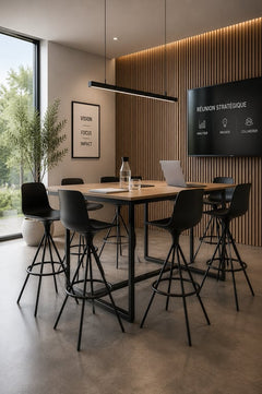 Chaise/tabouret haut Enea design