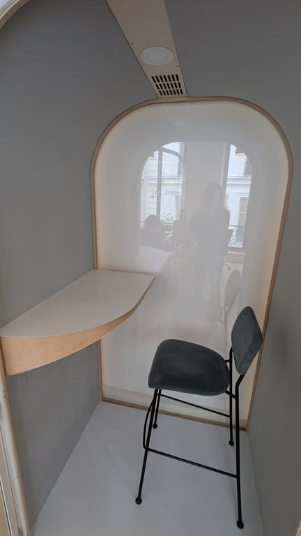 Cabine acoustique modèle Arche