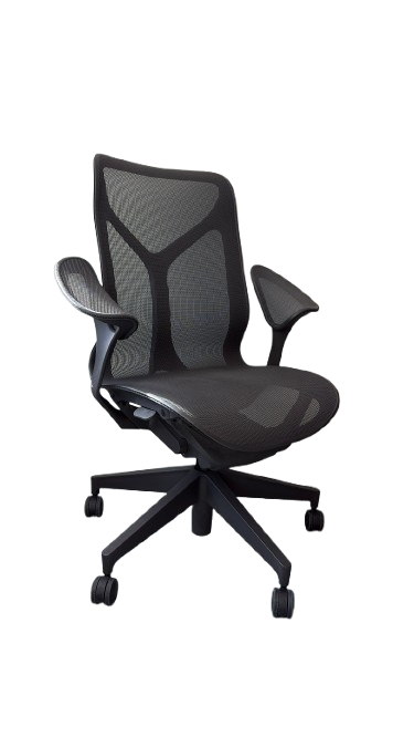 Fauteuil de bureau pivotant avec dossier en résille