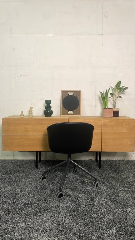 Chaise de réunion Muuto Fiber Armchair - ambiance