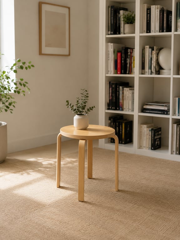 Tabouret IKEA Frosta en bois mélaminé