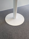 Table polyvalente ronde 100cm en métal et mélaminé