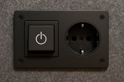 Cabine acoustique avec strapontin