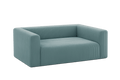 Canapé Rectangulaire avec Accoudoirs en Velours