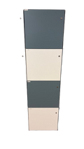 Casier portes battantes blanc et Cutty Sark