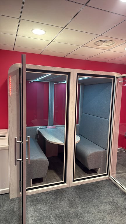 Cabine acoustique 4 places Sbs Quatro - 3-4