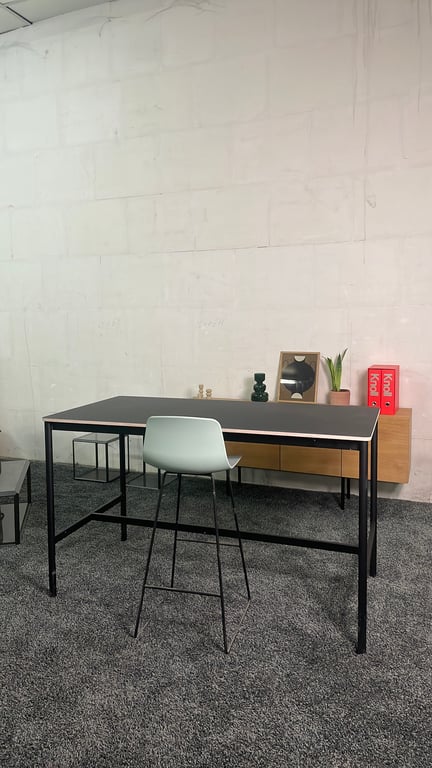 Table haute rectangulaire 160x80 Muuto - Base High Table