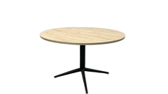 Table de réunion ronde 120x120 Chêne clair