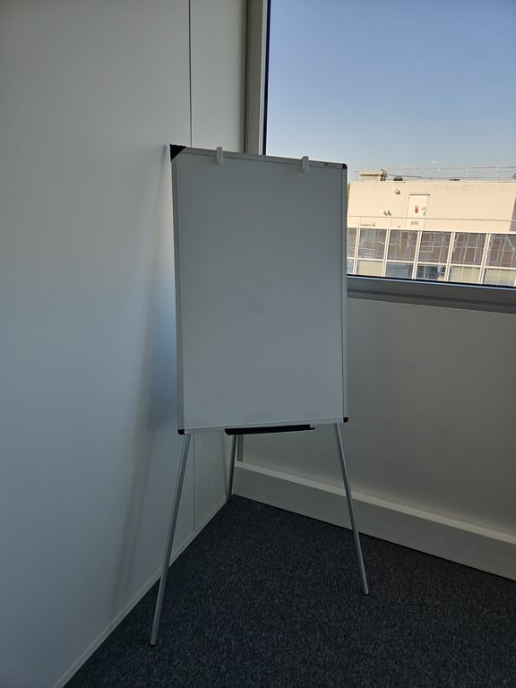 Viz-pro - Tableau Blanc pour feutres Velleda sans roulettes - 3-4