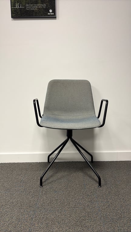 Chaise de réunion Inclass Varya lightgrey - 3-4