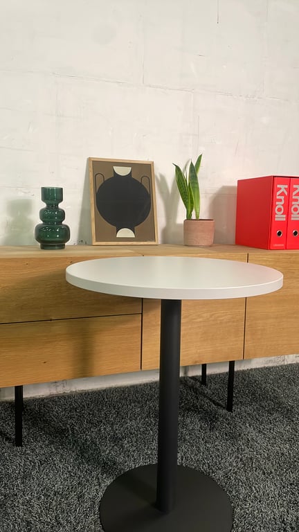 Table de cafétéria ronde 60x60