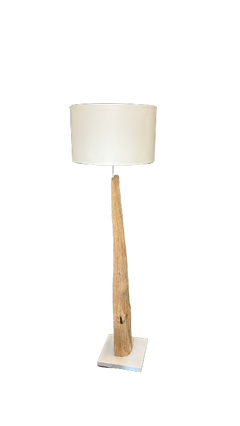 Luminaire sur pied en bois - 3-4