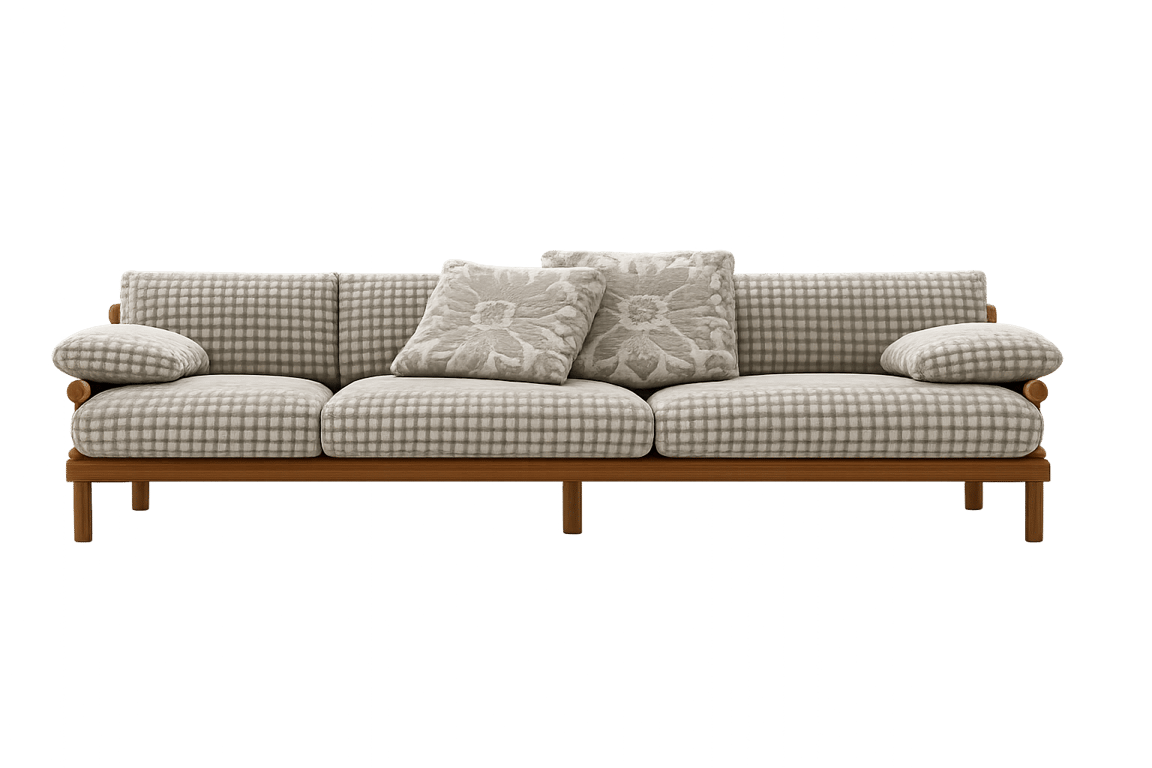 Canapé rectangulaire Ayana